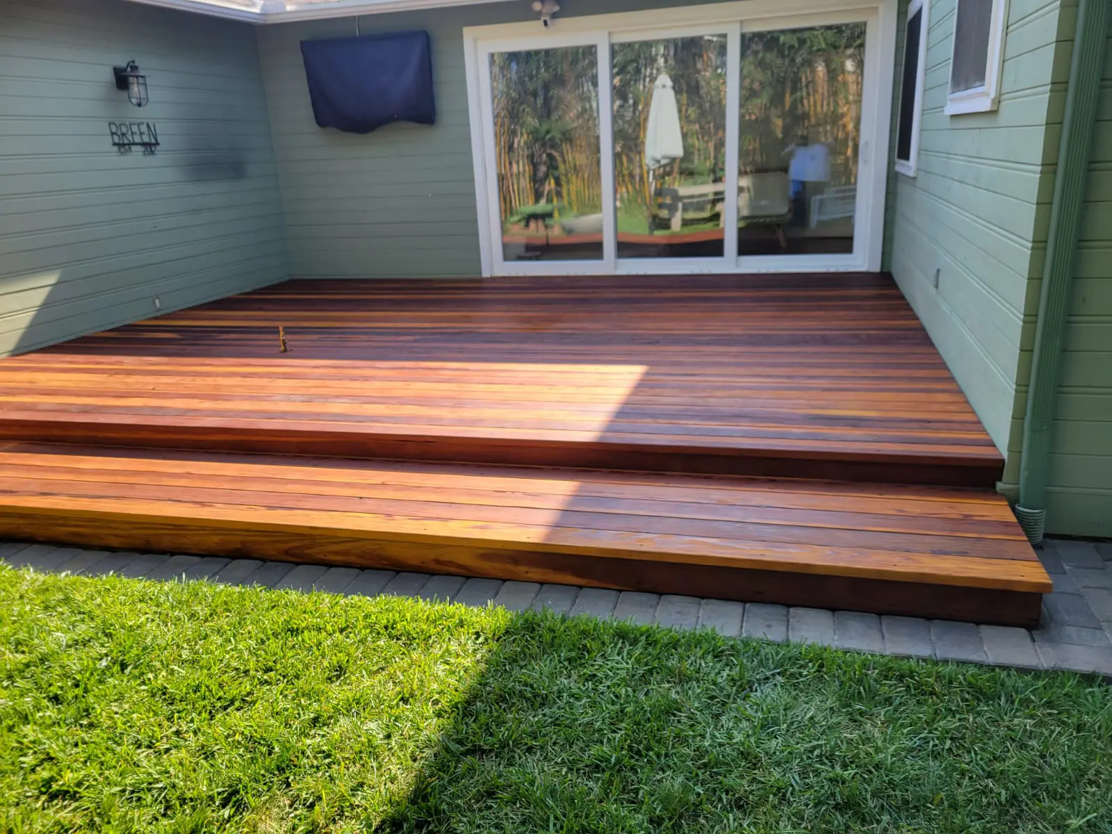 Finished deck restoration